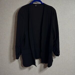 Shein Black Open Front Blazer